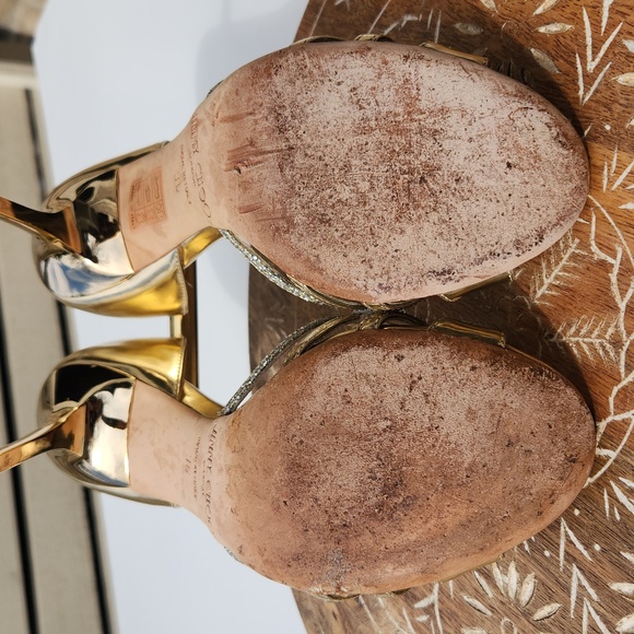 Jimmy Choo Metallic Gold & Silver High Heels - size 36 EU - Picture 13 of 15